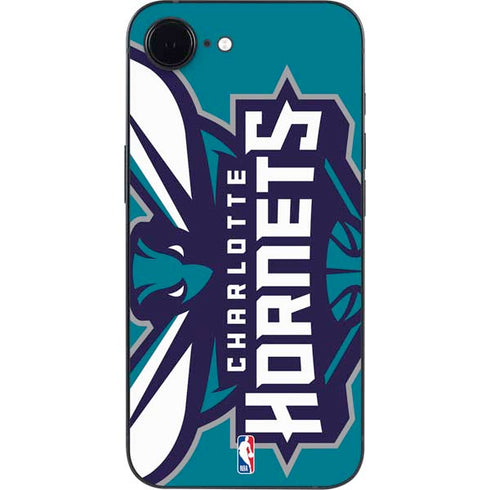 NBA Charlotte Hornets Large Logo iPhone 16e Skin