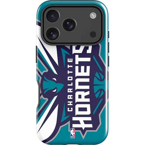 NBA Charlotte Hornets Large Logo iPhone 18 Pro Max Impact Case
