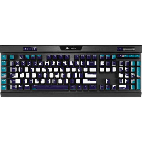 NBA Charlotte Hornets Large Logo K95 RGB PLATINUM Mechanical Gaming Keyboard Skin