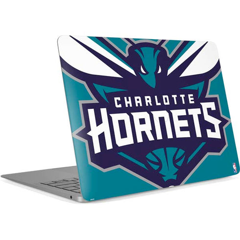 NBA Charlotte Hornets Large Logo Apple MacBook Air Skin
