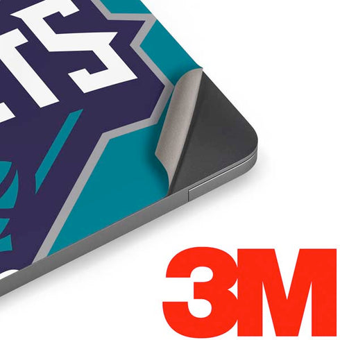 NBA Charlotte Hornets Large Logo Apple MacBook Air Skin