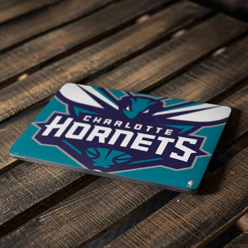 NBA Charlotte Hornets Large Logo Apple MacBook Air Skin