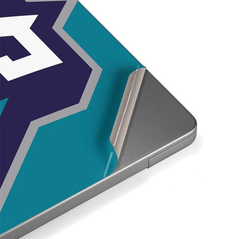 NBA Charlotte Hornets Large Logo Apple MacBook Pro 14-inch Skin