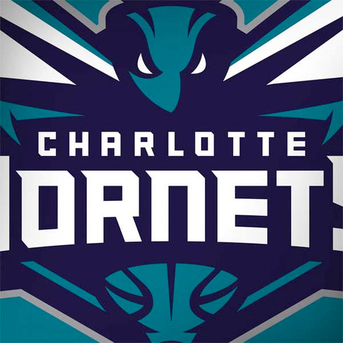 NBA Charlotte Hornets Large Logo MacBook Skins