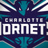 NBA Charlotte Hornets Large Logo MacBook Skins