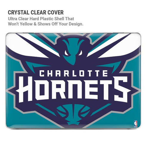NBA Charlotte Hornets Large Logo MacBook Cases