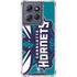 NBA Charlotte Hornets Large Logo Moto G 5G (2025) Clear Case
