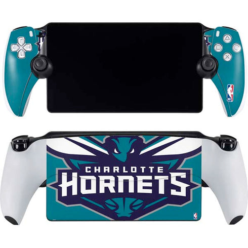 NBA Charlotte Hornets Large Logo PlayStation Portal Remote Player Skin