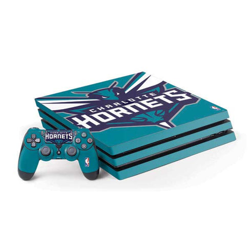 NBA Charlotte Hornets Large Logo PlayStation PS4 Skins