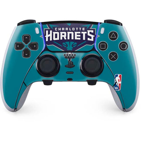 NBA Charlotte Hornets Large Logo PS5 DualSense Edge Pro Controller Skin