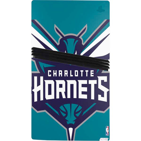 NBA Charlotte Hornets Large Logo PS5 Pro Console Skin
