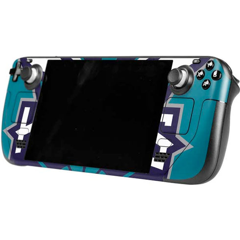 NBA Charlotte Hornets Large Logo Steam Deck Handheld Gaming Computer Skin