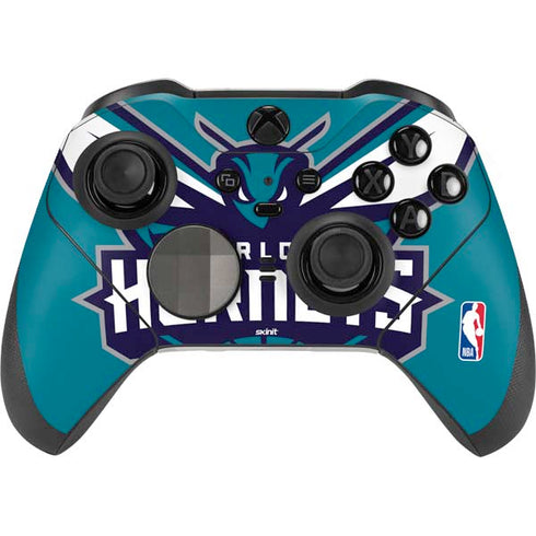 NBA Charlotte Hornets Large Logo Xbox Elite Wireless Controller Series 2 Skin