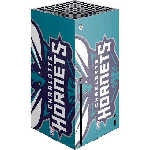 NBA Charlotte Hornets Large Logo Xbox Series X Skins