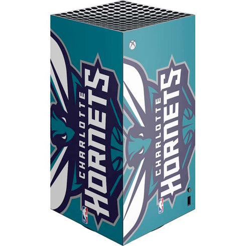 NBA Charlotte Hornets Large Logo XBox Series X Digital Edition Console Skin