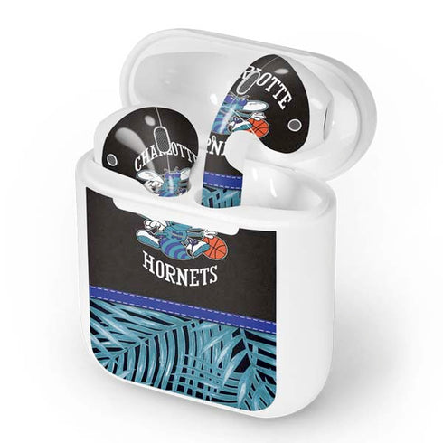 NBA Charlotte Hornets Retro Palms Apple AirPods Skin