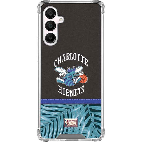NBA Charlotte Hornets Retro Palms Galaxy A16 5G Clear Case