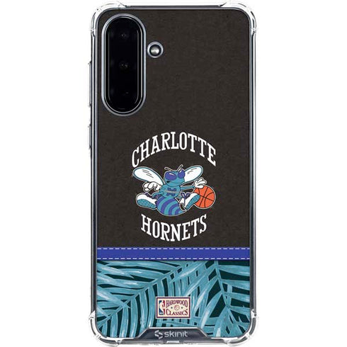NBA Charlotte Hornets Retro Palms Galaxy A36 5G Clear Case