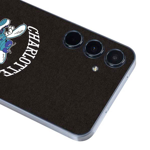 NBA Charlotte Hornets Retro Palms Galaxy A55 5G Skin