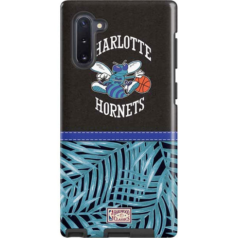 NBA Charlotte Hornets Retro Palms Galaxy Cases