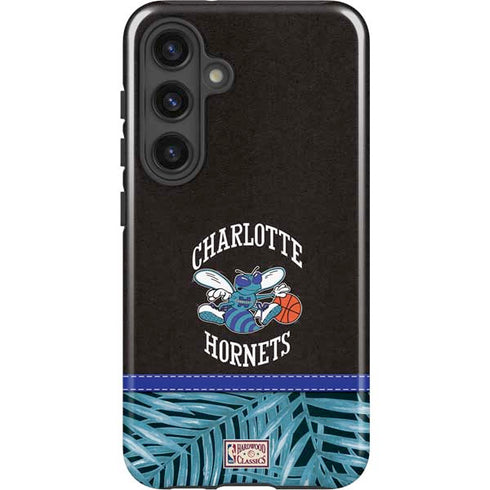 NBA Charlotte Hornets Retro Palms Galaxy S25 Impact Case