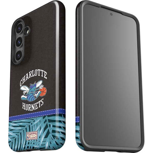 NBA Charlotte Hornets Retro Palms Galaxy S25 Impact Case