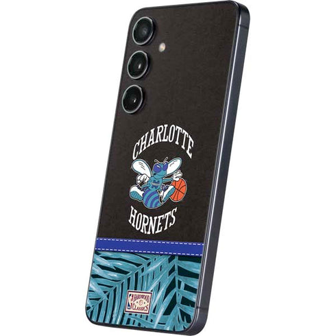 NBA Charlotte Hornets Retro Palms Galaxy S25 Plus Skin