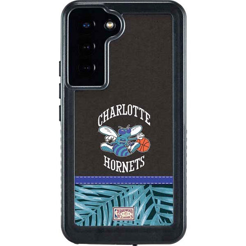 NBA Charlotte Hornets Retro Palms Galaxy S24 Plus Waterproof Case