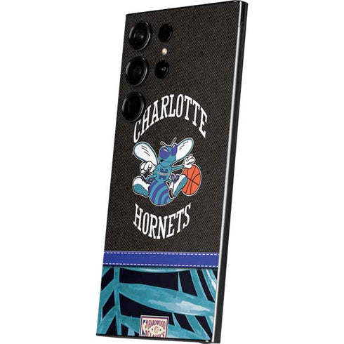 NBA Charlotte Hornets Retro Palms Galaxy S25 Ultra Skin