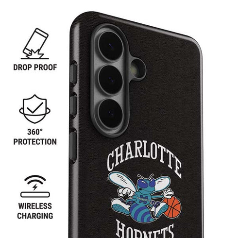 NBA Charlotte Hornets Retro Palms Galaxy S26 Impact Case