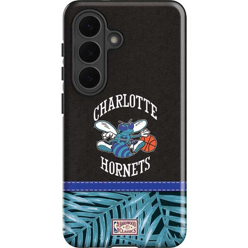 NBA Charlotte Hornets Retro Palms Galaxy S26 Plus Impact Case