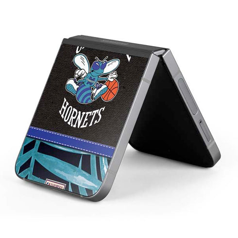 NBA Charlotte Hornets Retro Palms Galaxy Z Flip6 Skin