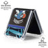 NBA Charlotte Hornets Retro Palms Galaxy Z Flip6 Clear Case