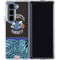 NBA Charlotte Hornets Retro Palms Galaxy Z Fold5 5G Clear Case