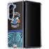 NBA Charlotte Hornets Retro Palms Galaxy Z Fold5 5G Clear Case
