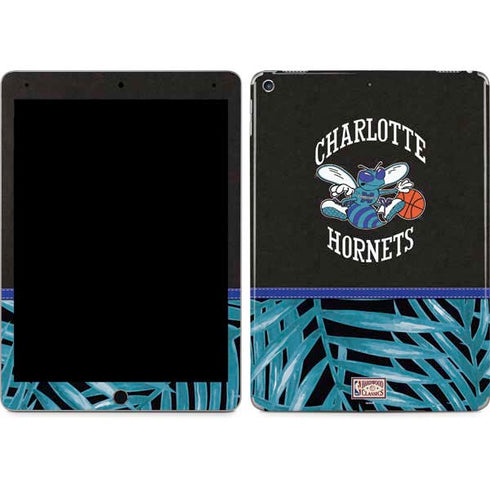 NBA Charlotte Hornets Retro Palms iPad Skins