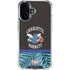 NBA Charlotte Hornets Retro Palms iPhone 16 Clear Case