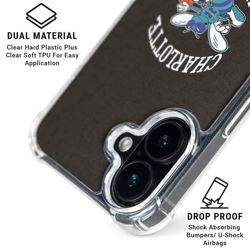 NBA Charlotte Hornets Retro Palms iPhone 16 MagSafe Case