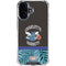 NBA Charlotte Hornets Retro Palms iPhone 16 Plus Clear Case