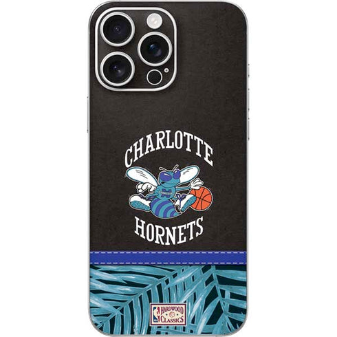 NBA Charlotte Hornets Retro Palms iPhone 16 Pro Max Skin