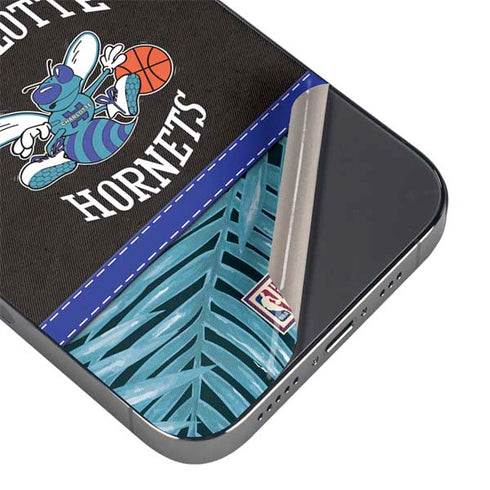 NBA Charlotte Hornets Retro Palms iPhone 16 Pro Skin