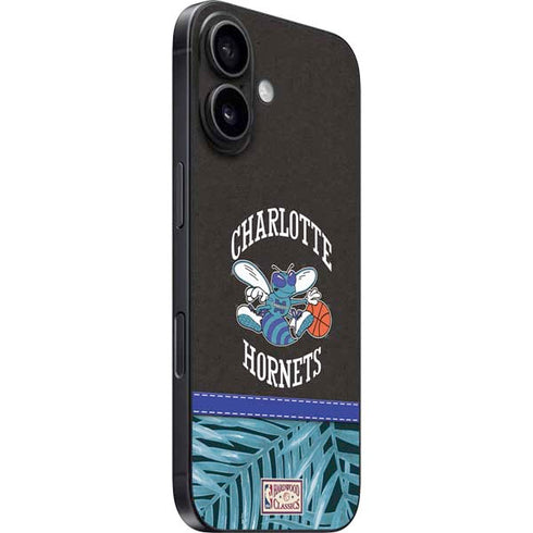 NBA Charlotte Hornets Retro Palms iPhone 16 Skin