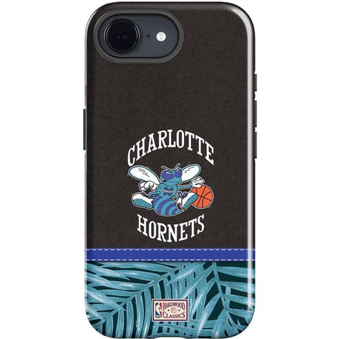 NBA Charlotte Hornets Retro Palms iPhone 16e Impact Case