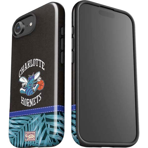 NBA Charlotte Hornets Retro Palms iPhone 16e Impact Case