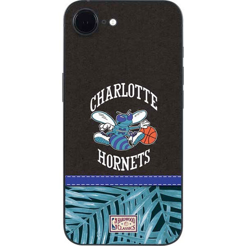 NBA Charlotte Hornets Retro Palms iPhone 16e Skin