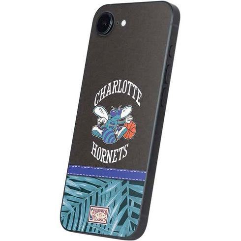 NBA Charlotte Hornets Retro Palms iPhone 16e Skin