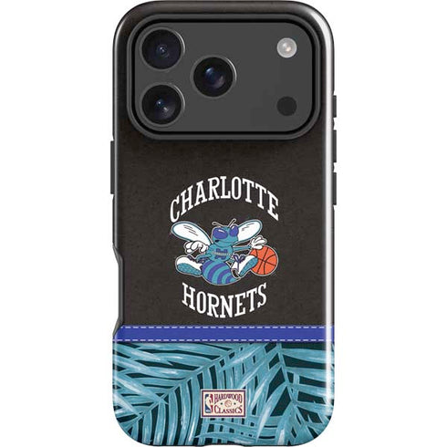 NBA Charlotte Hornets Retro Palms iPhone 18 Pro Max Impact Case