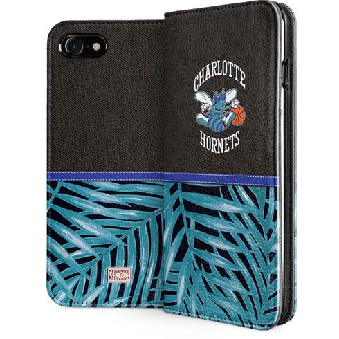 NBA Charlotte Hornets Retro Palms iPhone Cases