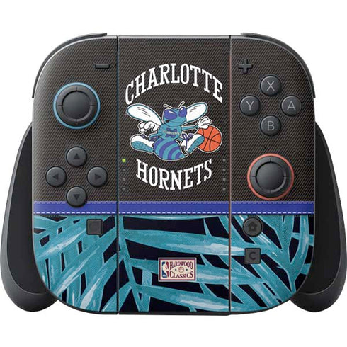 NBA Charlotte Hornets Retro Palms Nintendo Skins