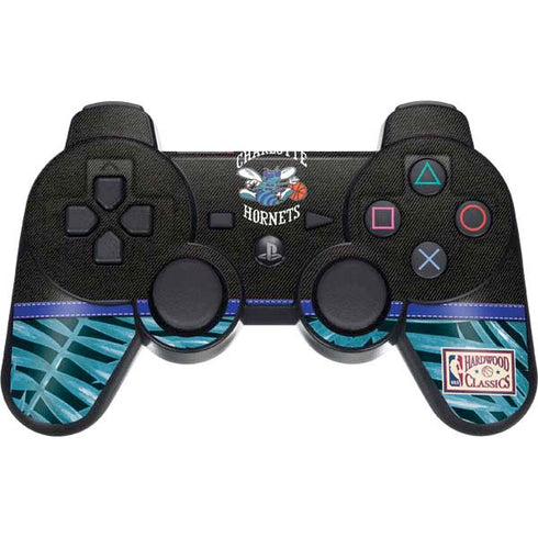 NBA Charlotte Hornets Retro Palms PS3 Dual Shock wireless controller Skin